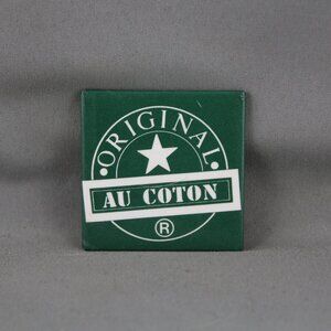 Vintage Fashion Pin - Original Au Coton Canada - Paper Pin